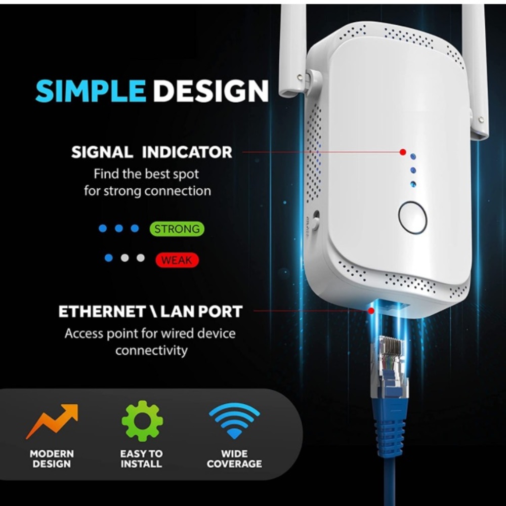 WiFi Extender Signal Booster - Picture 6 of 11
